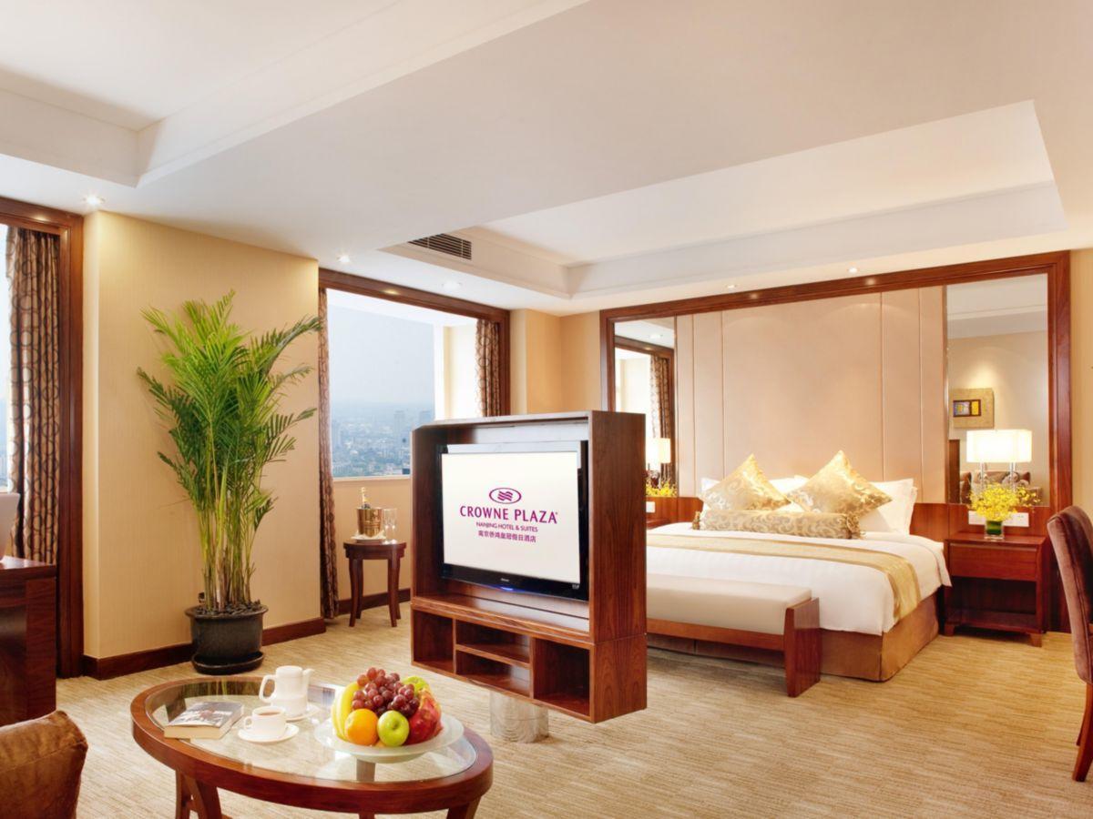 Crowne Plaza Nanjing Hotels & Suites Nanquim Exterior foto